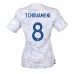 Frankrijk Aurelien Tchouameni #8 Voetbalkleding Uitshirt Dames WK 2022 Korte Mouwen